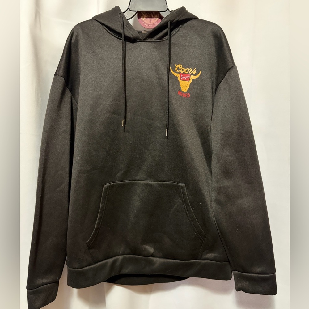 Black Coors Banquet Rodeo Hoodie